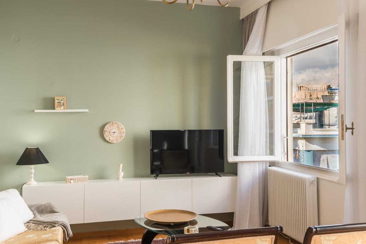 アテネSophisticated Family House With Acropolis Viewアパートメント エクステリア 写真